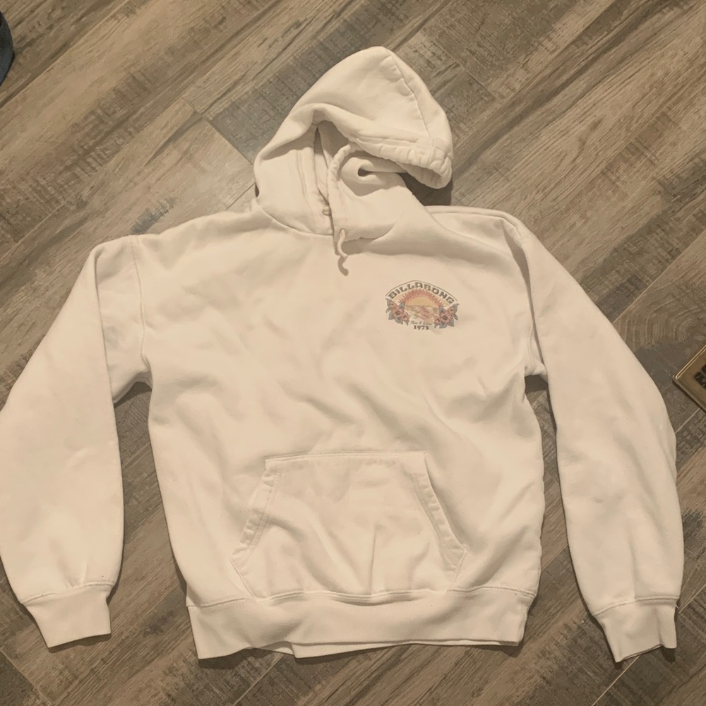 Billabong Cream Hoodie Sweater